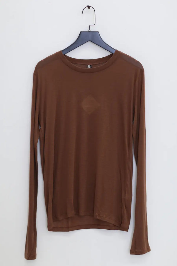 BASERANGE Classic Bamboo Fiber Bamboo Cotton Long Sleeve T-Shirt Series Collection Round Neck Bottoming Shirt France BAS-TOLS-BL-000-OCULAR